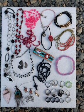 Fashion Jewelry Lot Craft Jewelry Making Repurpose Some Wearable Rings Bracelets